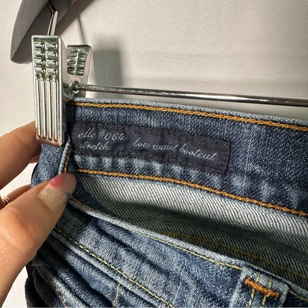 Citizens of Humanity Elle Low Waist Bootcut Jeans — Medium Wash, Stretch(31) Y2K - Picture 7 of 17